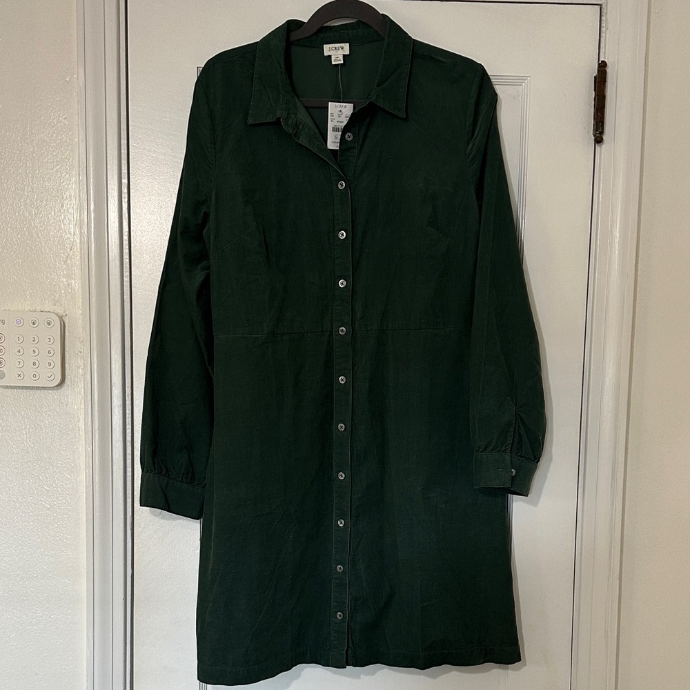 J. Crew Corduroy Dress